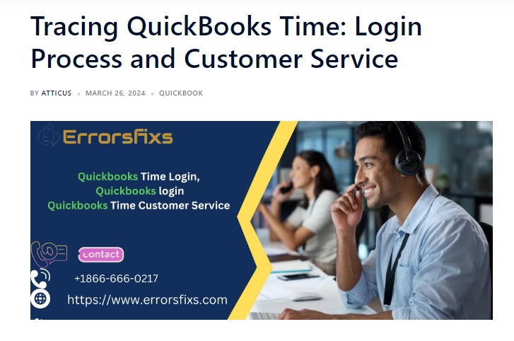 Tracing Quickbooks Time: Login Process And Customer Service